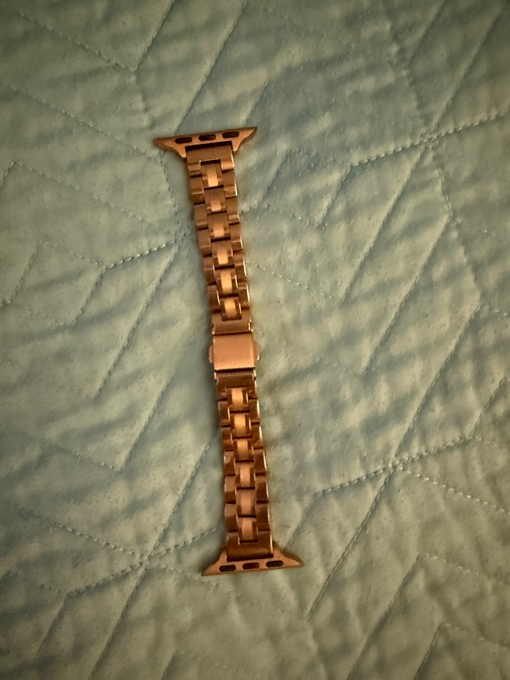 Small Apple watch metal bracelet band Rose Gold